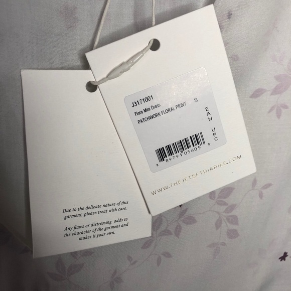 𝅺The Jetset Diaries Flora Patchwork Mini Babydoll Dress - Picture 10 of 10